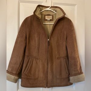 Vintage Talbots Shearling Coat
